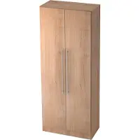 Hjh OFFICE PRO SIGNA G 7100 RE - Nussbaum 5 OH Schrank Relinggriff Kunststoff