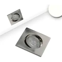 ISOLED LED Einbauleuchte Slim68 Alu gebürstet, eckig, 9W, neutralweiß, dimmbar