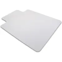 Floortex ULTIMAT 120x90 - Bodenschutzmatte 120 x 90 mit Lippe Transparent