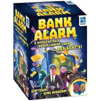 MEGABLEU , Bank Alarm Spiel, Elektronisches Brettspiel, Kooperatives Spiel mit Safe knacken Spannung, Rätselspiel Kinder, Kinderspiele ab 7, Für 2 bis 4 Spieler ab 7 Jahren