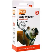 Karlie Easy Walker - Hundegeschirre - XL - Nylon - Schwarz - Durchm.52-84 cm