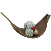 Europalms Pinienkugel, beflockt, 20cm