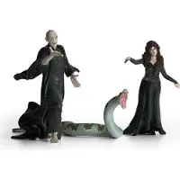 Schleich Lord Voldemort, Nagini & Bellatrix, 6 Jahr(e), Harry Potter, Mehrfarbig, Kunststoff