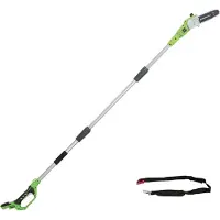 Greenworks G24PS20, 6.67 m/s, 6.67 m/s, Green, Silver, AC, 24 V, 20 cm