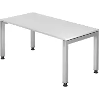 Hjh OFFICE PRO JAVA 16 S - Weiß 160 x 80 höhenverstellbar