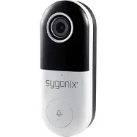 Sygonix IP-video-dørsamtaleanlæg WLAN Udendørs enhed Hvid