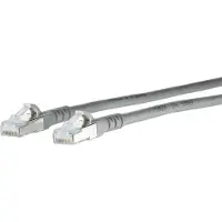 METZ CONNECT Patchkabel Cat.6A AWG 26, LSOH, grau, 4 m