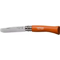 Opinel Kindermesser No.07 Orange,Silber