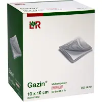 Acti Medi GmbH Gazin Mullkomp.10x10 cm steril 8fach 25X2 St