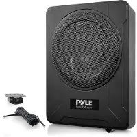 Pyle Flachbauverstärktes Subwoofer-System