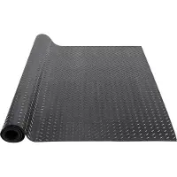 Vevor Gummimatte 4625 x 1236 mm Bodenmatte SBR-Gummi Bodenbelag 3 mm Dicke Noppenmatte Diamant Tränenblech Bodenmatte Antirutschmatte Gummibelag Ideal für Garagen