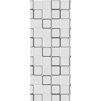 vidaXL Duschrollo 100x240 cm Stoffbreite 96 cm