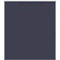 vidaXL Verdunkelungsrollo Marineblau 125x150 cm Stoffbreite 121,6 cm