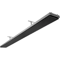 Heatstrip Design 2400 Watt Fernbedienung Schwarz Elektroheizer Heizstrahler Wärme