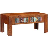 vidaXL Couchtisch 90x50x40 cm Massivholz Akazie
