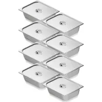 Vevor 8er-Pack Hotelpfannen