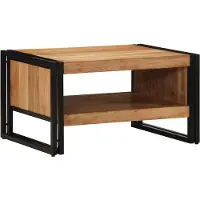 vidaXL Couchtisch 70x50x38 cm Massivholz Akazie