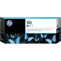 HP 745 DesignJet Druckerpatrone Cyan, 300 ml, DesignJet Z2600 PostScript-Drucker, DesignJet Z5600 PostScript-Drucker, Thermal Inkjet, Cyan, Singapur, 283 mm, 41 mm