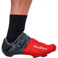 VeloToze Überschuh Toe onesize rot - warme, trockene Zehen bei jedem Wetter.