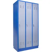 Güde Garderobenschrank »TYP GS 3«, 3-türig, aus Stahl