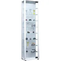 Hioshop Sammel Stand Vitrine Holz Glas Edana Maxi