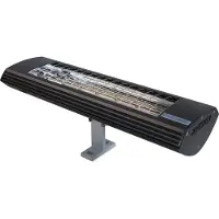 Solamagic Infrarot Heizstrahler Kompakt IP24 1400 Watt Anthrazit