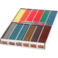 Colortime Buntstifte, Mine: 3 mm, Metallic-Farben, Neonfarben, 144Stck.