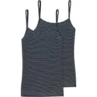 Schiesser Unterhemd "Modal Essentials" Single Jersey, schmale Träger, feine Streifen