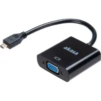Akasa micro HDMI (Typ D) — VGA