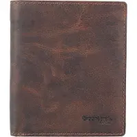 Greenland Nature Nature Leder Geldbörse Montana Kombibörse RFID Brown braun