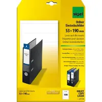 Sigel PC-Einsteckschilder