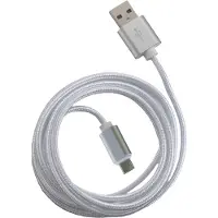 Peter Jäckel 15671, 1,5 m, Lightning, USB A, Weiß, Gerade, Gerade