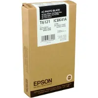 Epson Tintenpatrone photo black T 612 220 ml T 6121