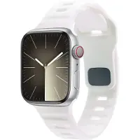 IMoshion Active Sport Silikonarmband für Apple Watch | 44/45/46/49 mm - Weiß