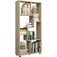 VCM Holz Stand Regal Raumteiler Blina