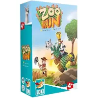 Iello Zoo Run, Brettspiel, Reisen/Abenteuer, 4 Jahr(e), Familienspiel