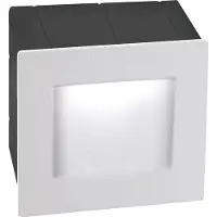 Lyora KRYPTON LED Wandeinbauleuchte Weiß 3W IP54 Warmweiss 8x7x8cm 727001