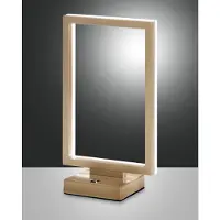 FABAS LUCE LED-Tischleuchte BARD 15W Mattgold 3394-30-225