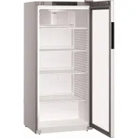 Liebherr MRFvd 5511, Vitrinenkühlschrank, Freistehend, Grau, Stahl, 60 kg, Rechts