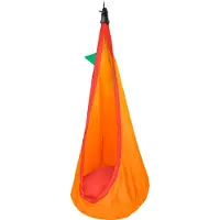 LA SIESTA Kinderhängehöhle inkl. Befestigung orange rot