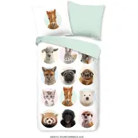 Muller Textil Duvet cover Good Morning 135x200 + 1* 80x80 cm - animals