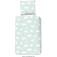 Muller Textil Duvet cover Good Morning 135x200 + 1* 80x80 cm - farm animals