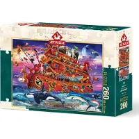 Art puzzle Tiere Puzzle Noah's Ark - 260 Teile Karton