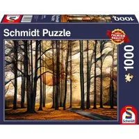 Schmidt 1000 Teile Spiele Puzzle Magischer Wald 58396