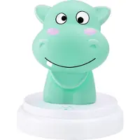 Alecto SILLY HIPPO - LED-Nachtlicht, Nilpferd, blau