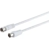 Shiverpeaks S/CONN maximum connectivity Antennenkabel, 100% geschirmt, F-Stecker auf Koax-Kupplung, RG 59, > 80