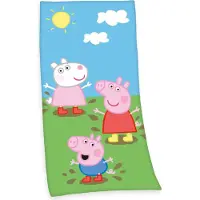 OTTO Badetuch "Peppa Pig Velourstuch", (1 St.), hochfarbig bedruckt