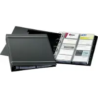 Durable VisiFix A4, 20 Taschen, Holzkohle, Polypropylen (PP), 12 Blätter, 400 Karten, 57 x 90 mm