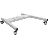 Vogel's PFT8520S pojízdný podstavec Connect-it Floor stíbrný