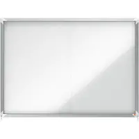 Nobo Premium Plus 18x A4 Blatt Magnetische Weißwand-innenvitrine Mit Schiebetür
